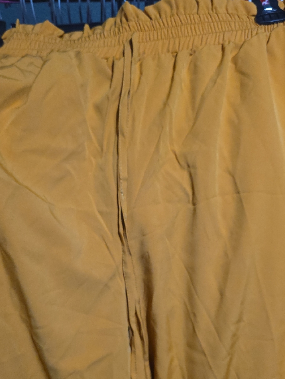 UNBRANDED GOLD WIDE-LEG PANT